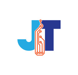 jt logotype simple tech