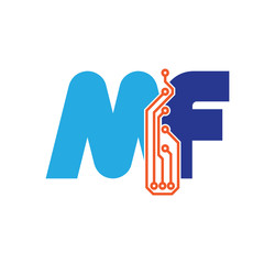 mf logotype simple tech