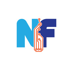 nf logotype simple tech