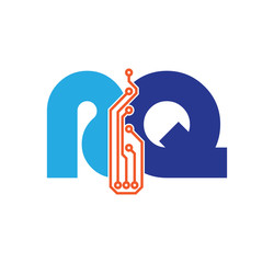 rq logotype simple tech