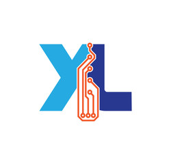 yl logotype simple tech