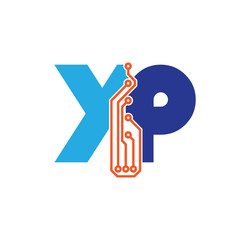 yp logotype simple tech