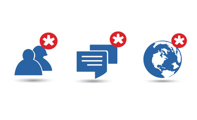 notifications sign icon 