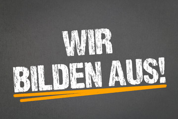 Wir bilden aus!
