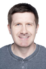 Fototapeta premium smiling face of a man