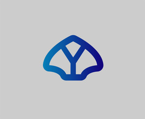 Letter Y logo icon design template elements
