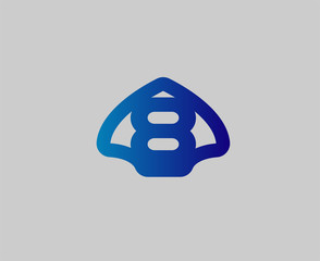 An eight an infinity in just one symbol
