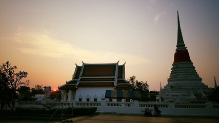 Temple - Sukhothai Thailand - Stock Image