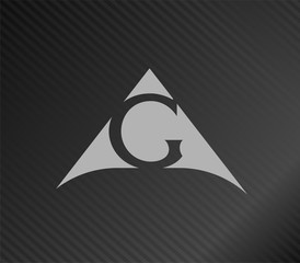 Fototapeta premium Alphabet symbol Letter G 