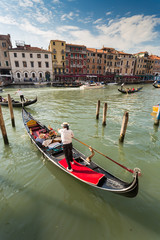 Fototapeta na wymiar Venice, Italy and sunny day