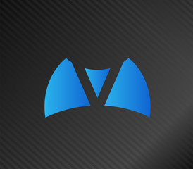 V company vector logo and symbol Design
