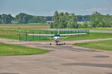 General aviation private plane