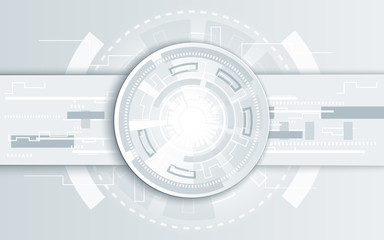 Abstract technology background illustration