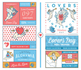 Lovers Greeting Cards colored
