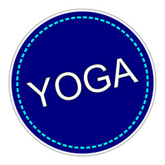 Yoga sticker