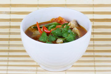spicy fish soup