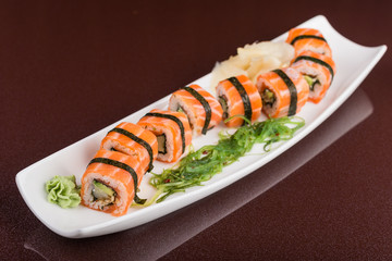 japanese sushi rolls