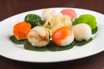 japanese sushi rolls