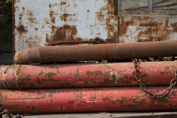 rusted metal background
