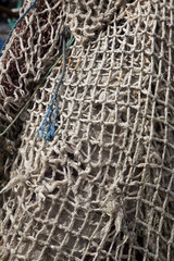 colorful fishing nets
