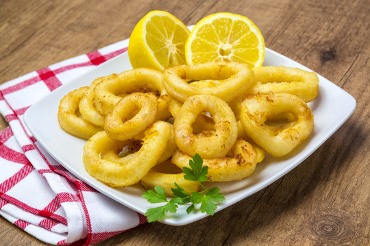 Anillas de calamar