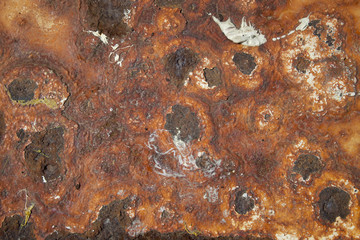 rusted metal background
