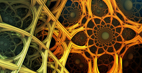 Abstract background 3D