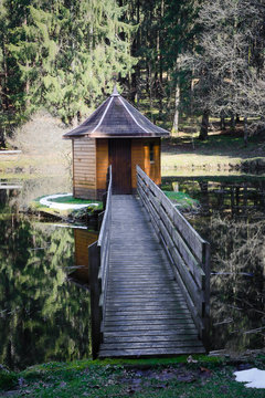 Kiosque &eacute;tang Bussang