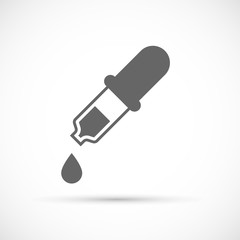 Pipette with drop icon