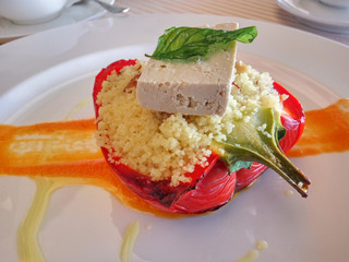 Sweet stuffed pepper