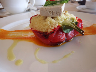 Sweet stuffed pepper