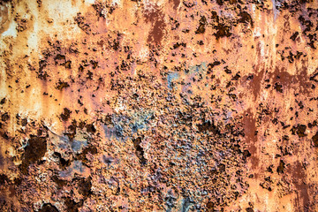 Rusty metal grunge surface.