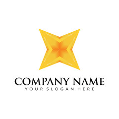 Universal Logo geometric abstract design