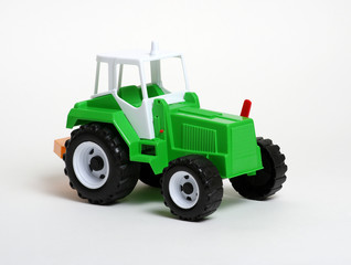 Toy car isolated on white