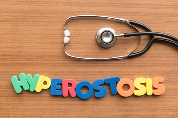 hyperostosis medical word