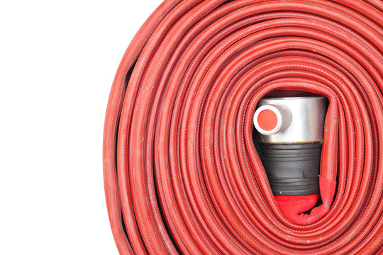 Red hose fire through use
