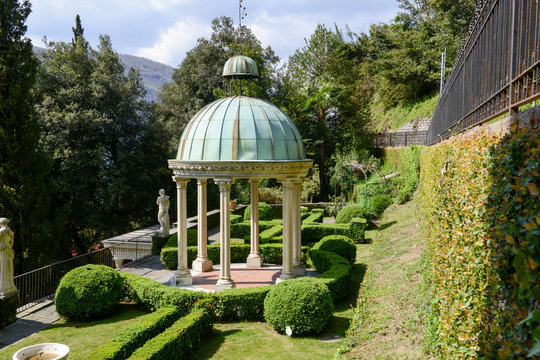 Scherrer Park at Morcote on Switzerland.