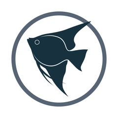 Fototapeta premium Sea fish icon