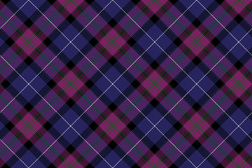 Pride of scotland tartan fabric diagonal texture seamless patter