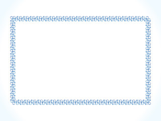 abstract artistic border