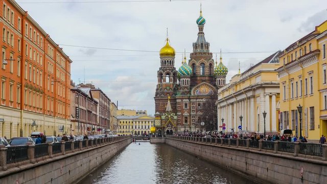 Savior on the blood Church. Saint-Petersburg