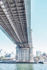 Fototapeta premium Brooklyn Bridge in New York City United States America