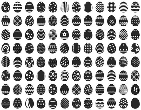easter eggs vector, easter eggs, eastrer eggs vector, easter eggs image, easter eggs silhouette, easter egg icon, easter egg element, easter egg flat