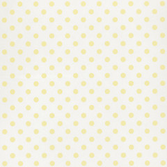 White paper background with yellow dot pattern