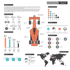 Racing infographic