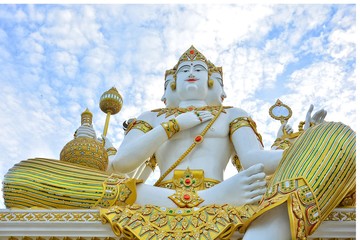 Brahma statue God of create 