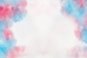 Abstract pastel watercolor background