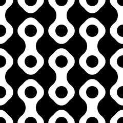 Seamless Curved Shape Pattern