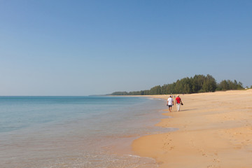 Obraz premium Beautiful sky and tropical sea