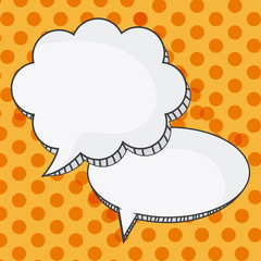 colors Message bubble speech, editable vector